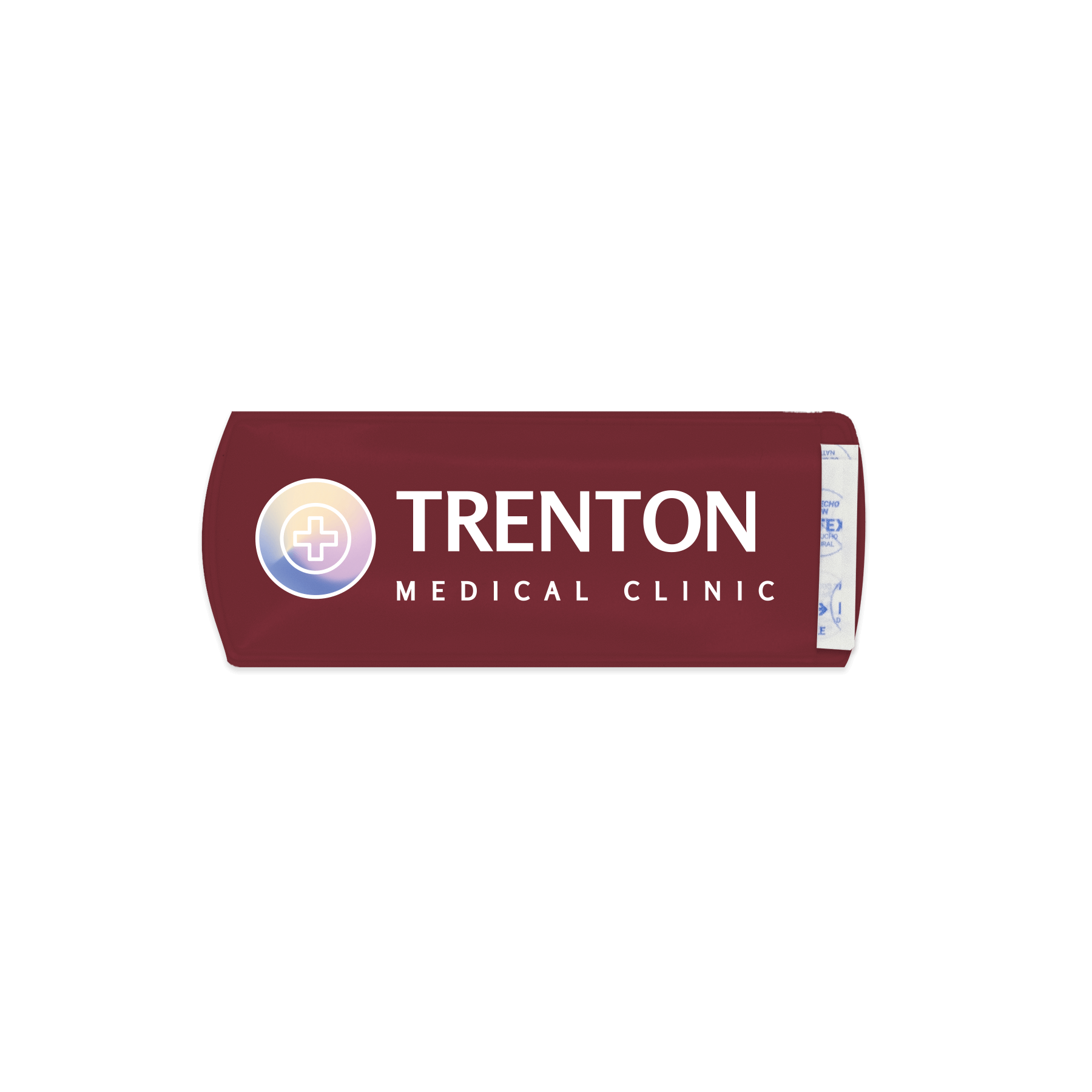 Burgundy Imprinted